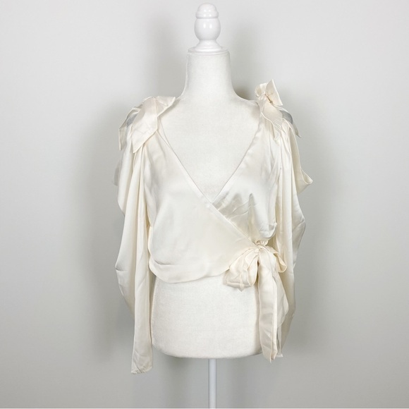 Tularosa Naomi Top in Winter White Size S - Picture 2 of 9